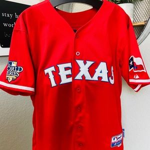 Texas Rangers Baseball Jersey